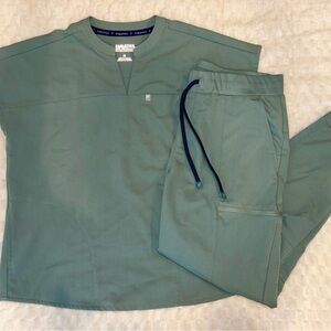 Sage Green Scrub Set